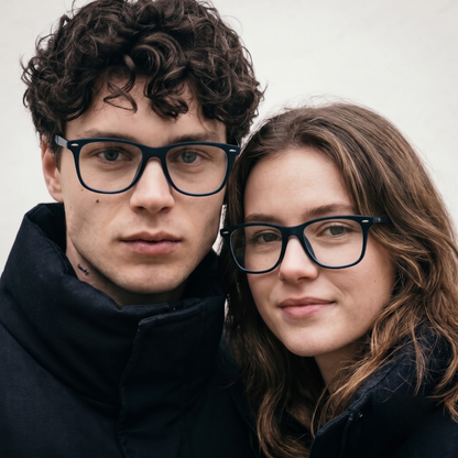 Spexone specsmith  Matte black soft square: premium eyewear for man & woman (Copy)