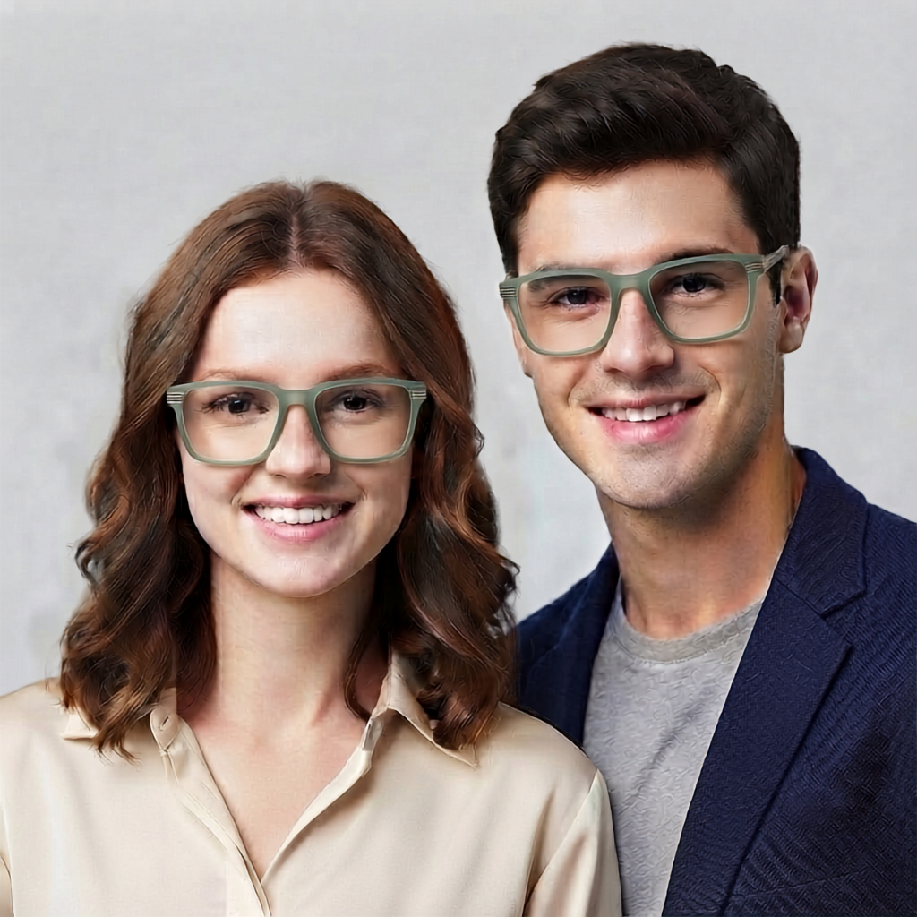 Spexone player translucent green  series:  premium  Eyewear for man & woman