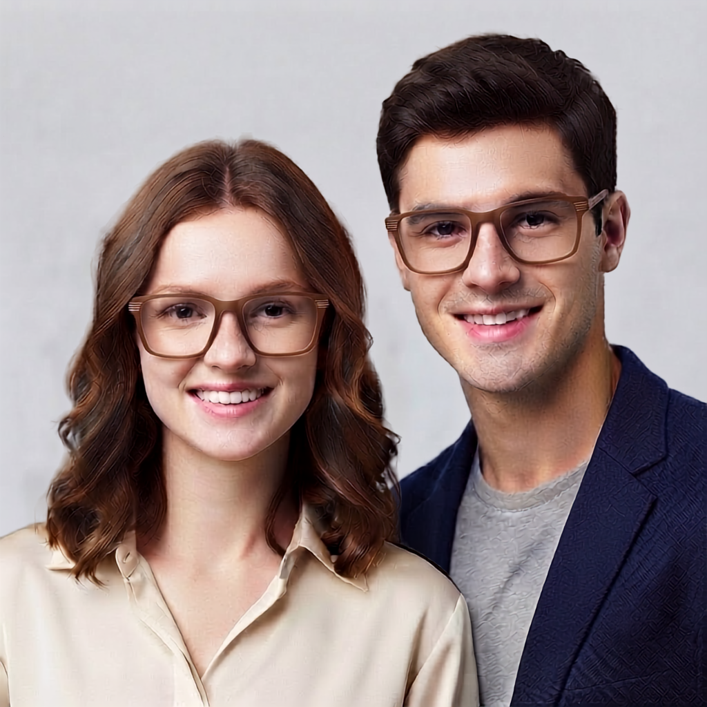 Spexone player  transparent brown series:  premium  Eyewear for man & woman