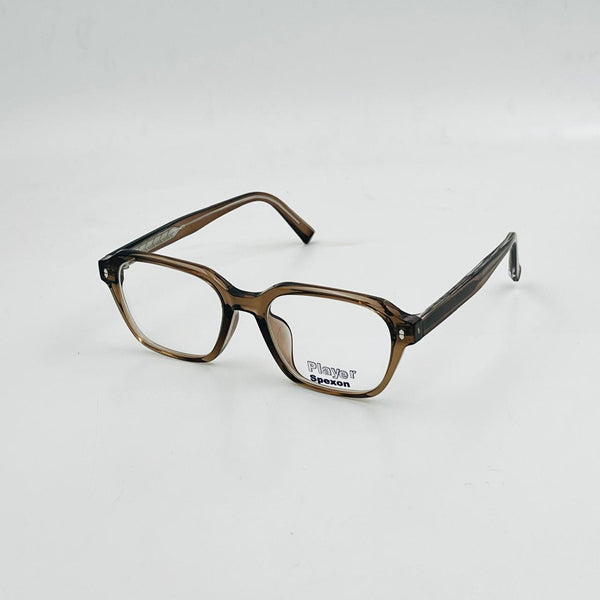 spexone player olive  crystal premium eyewear