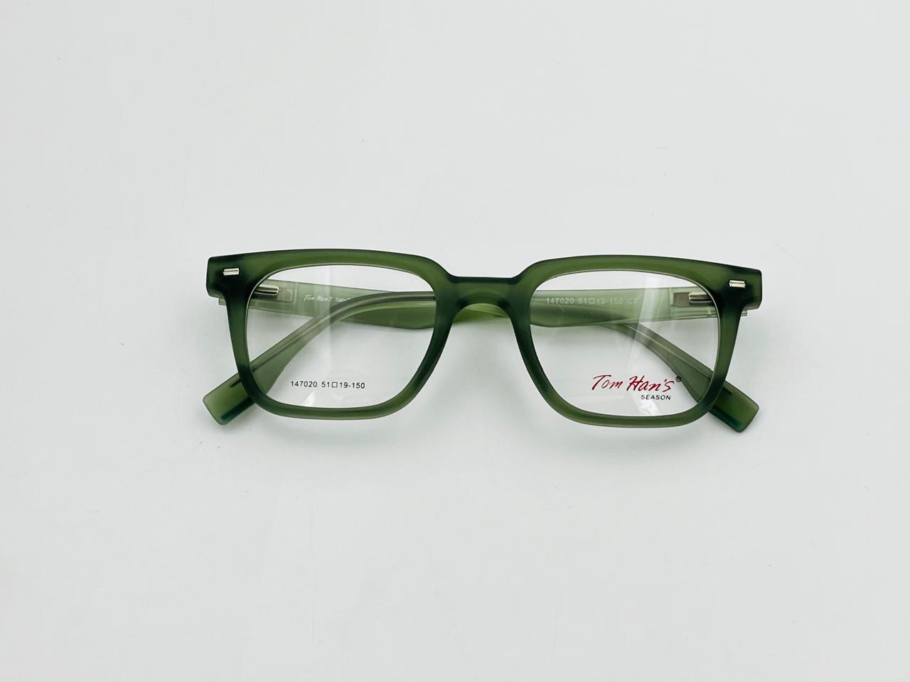 tom han's 147020 mate green premium eyewear