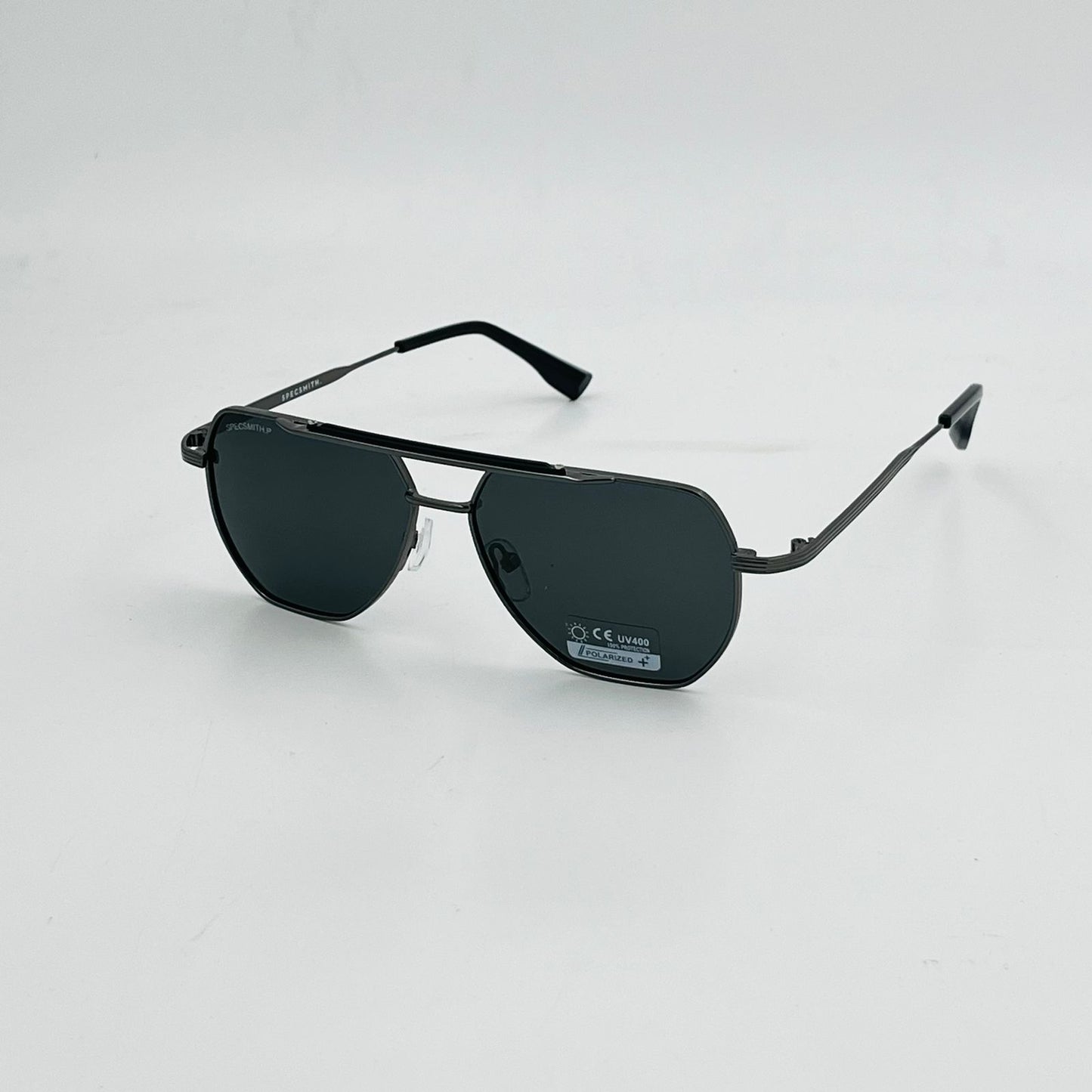 spexone specsmith matte black premium sunglass