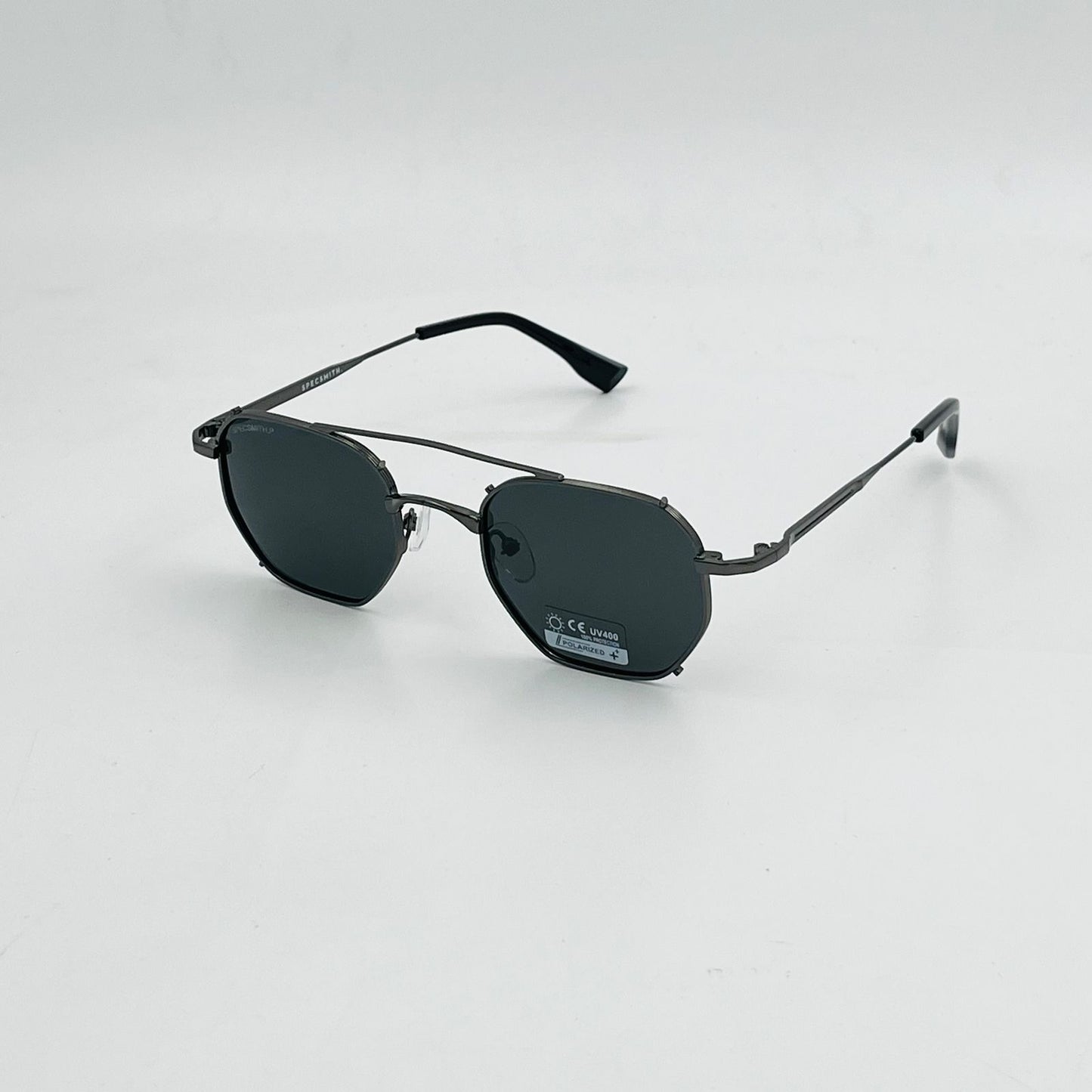 spexone specsmith matte black premium sunglass