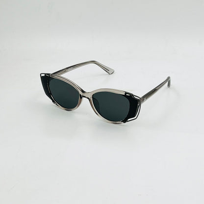 Spexone Specsmith Series:tranculent grey Frame with Dark Grey Lens