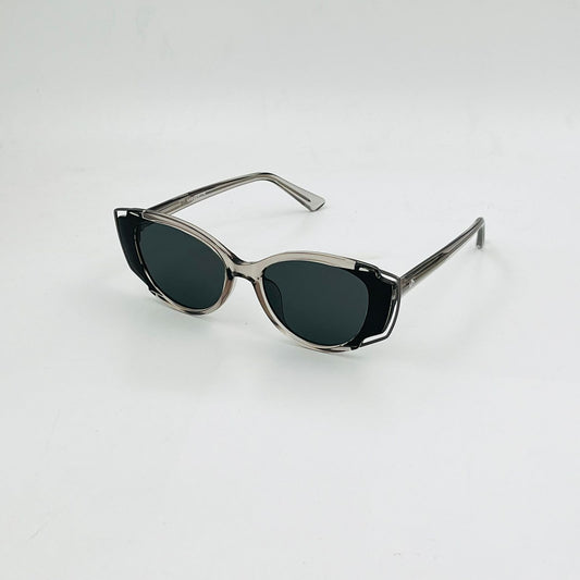 Spexone Specsmith Series:tranculent grey Frame with Dark Grey Lens