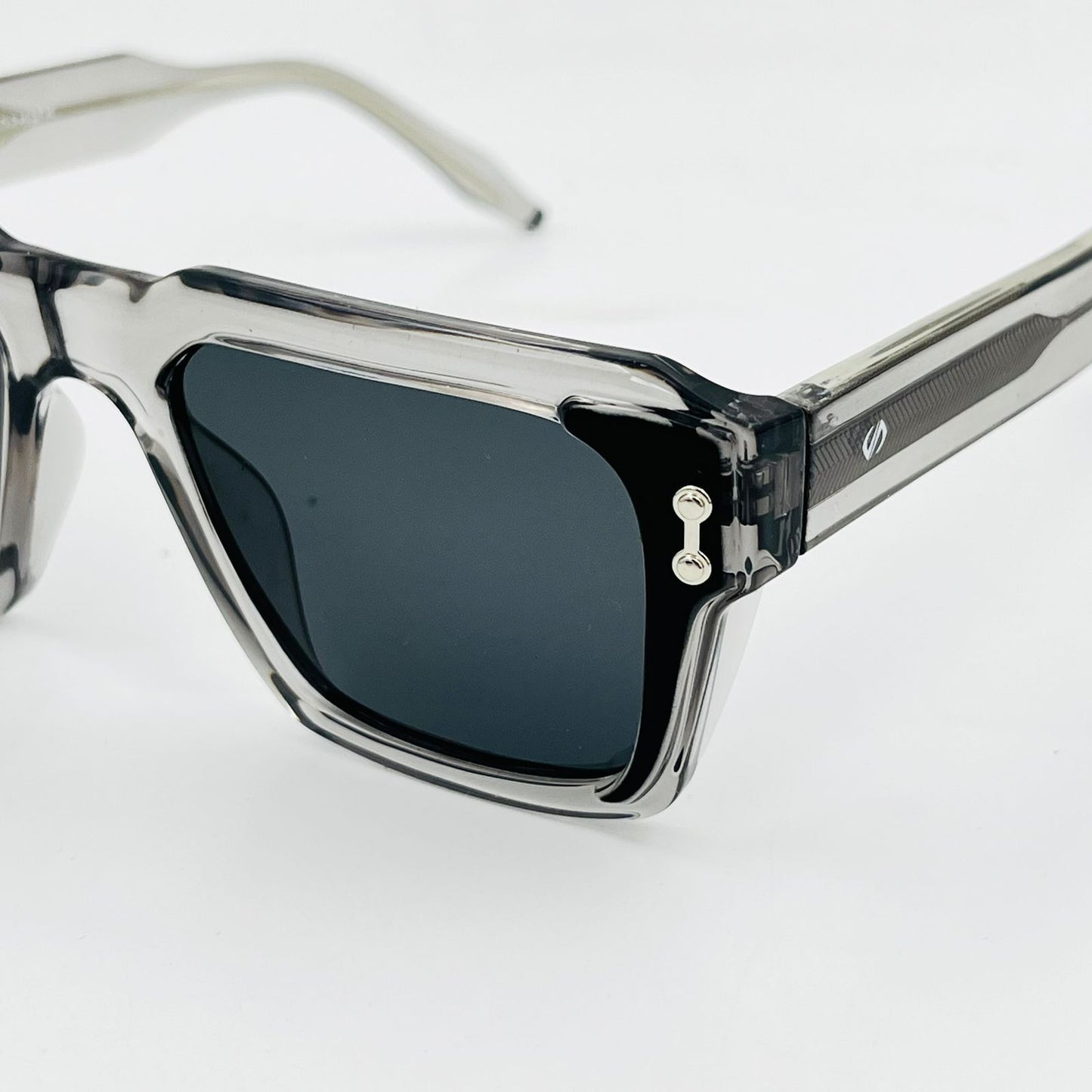 Spexone Specsmith Series: Crystal Grey Frame with dark grey Lens