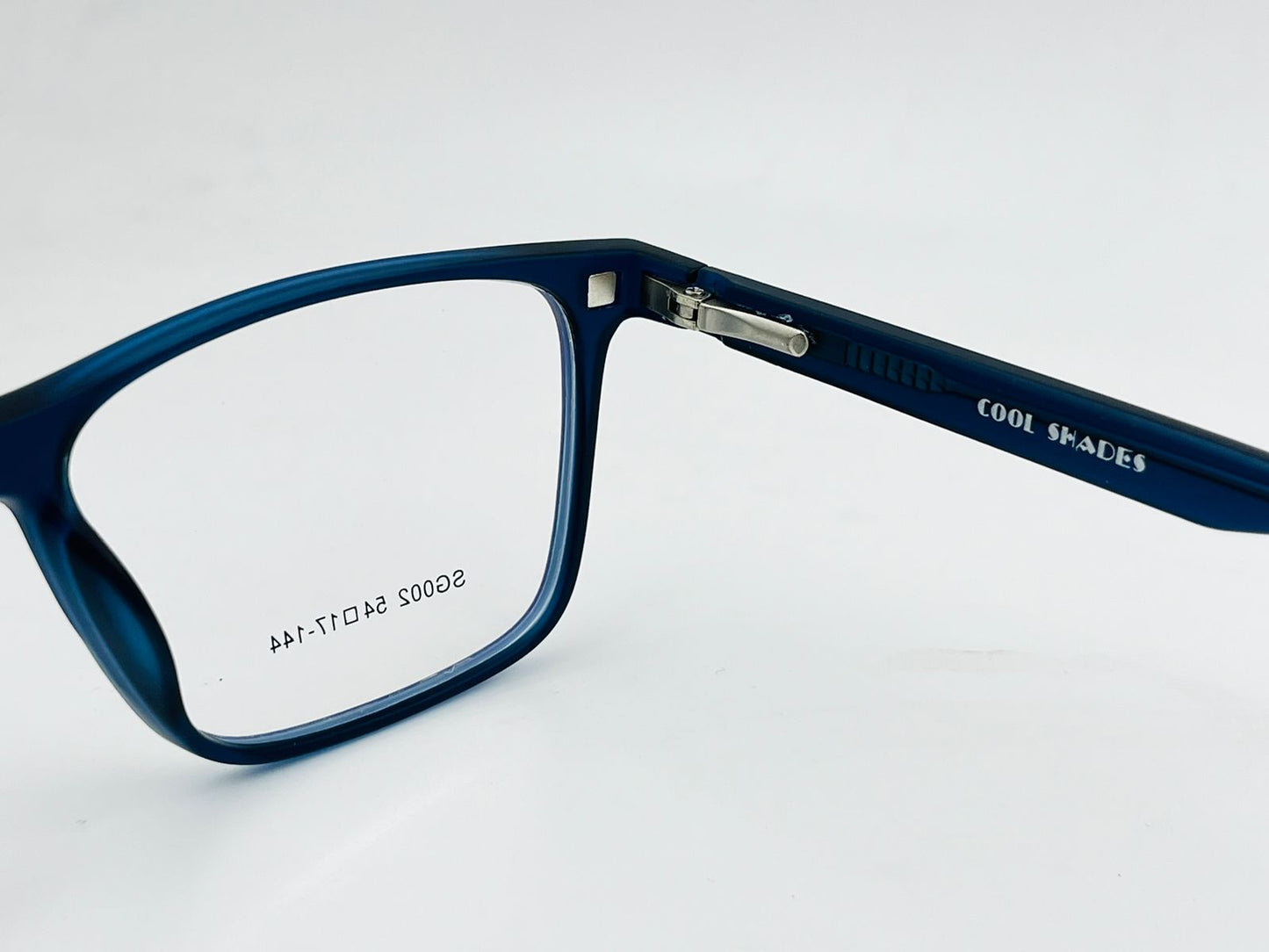 Spexone player SG002 Series: Matte Blue Frame with Transparent Lens