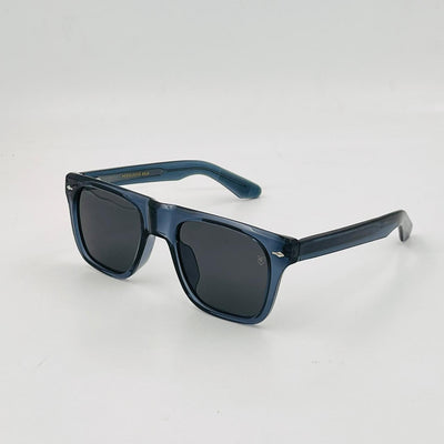 Spexone spexmark AL8805 series :Crystal Blue frame with Dark Grey lens