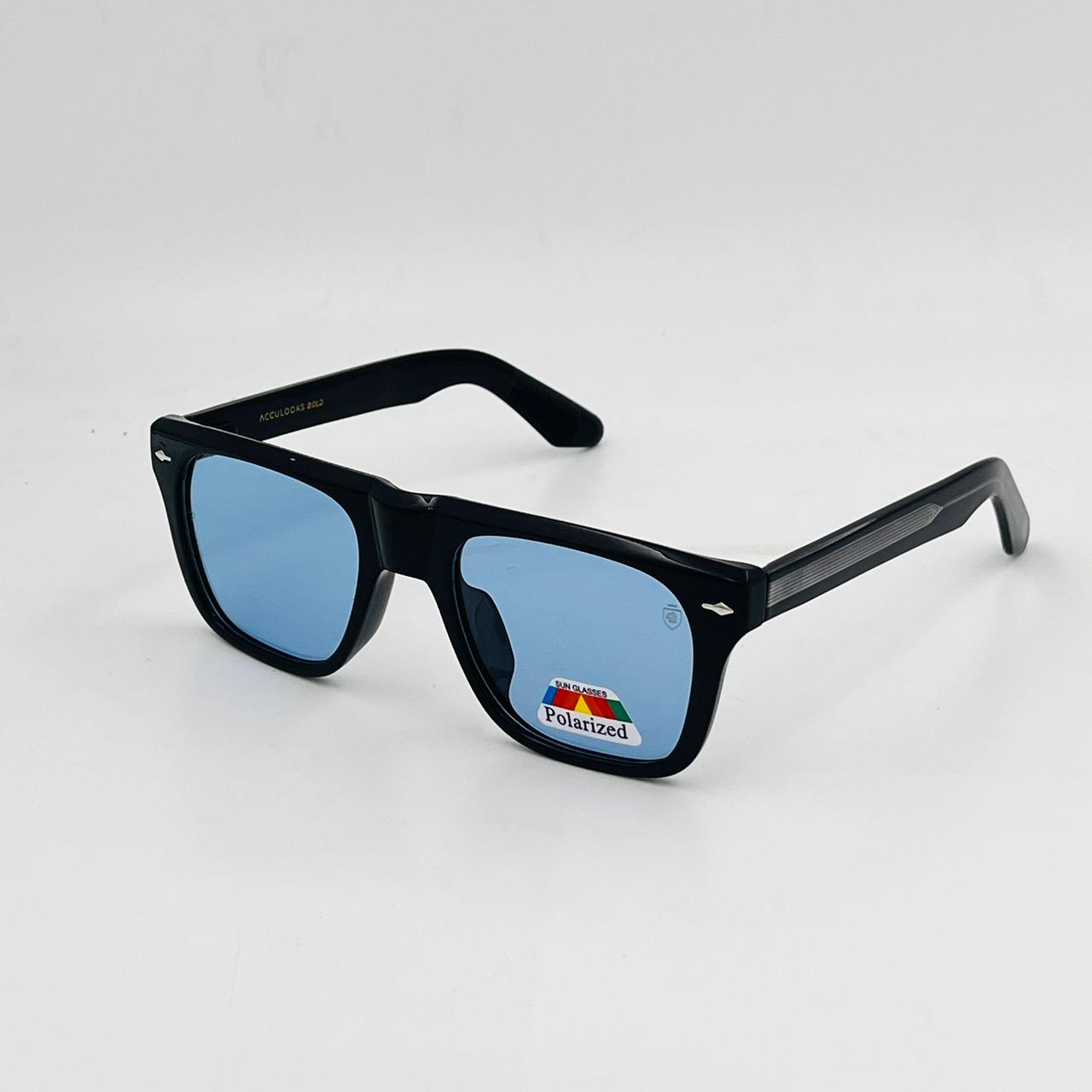 Spexone spexmark AL8805 series: Matte Black frame with light blue lens