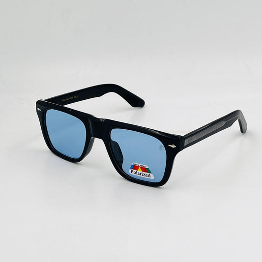 Spexone spexmark AL8805 series: Matte Black frame with light blue lens