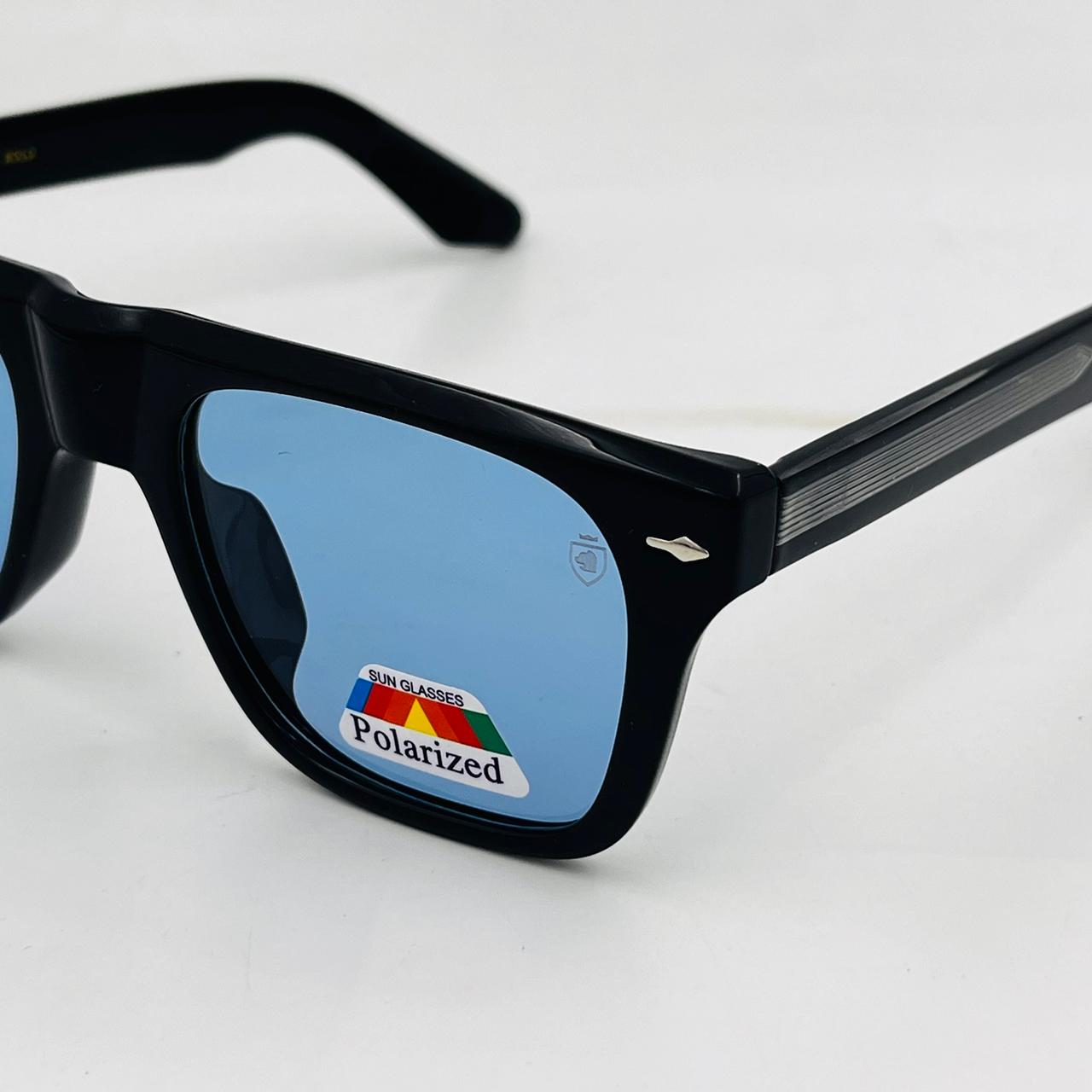 Spexone spexmark AL8805 series: Matte Black frame with light blue lens