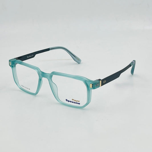 Spexone player 162003 Series: Aqua Blue with Transparent Lens