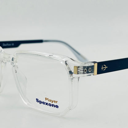 Spexone player 162003 Series:Transparent White with Transparent Lens