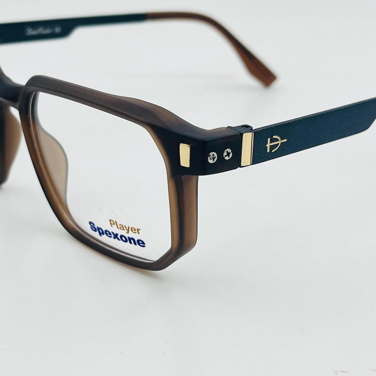 Spexone player 162003 Series: Brown with Transparent Lens