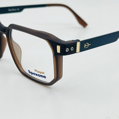 Spexone player 162003 Series: Brown with Transparent Lens