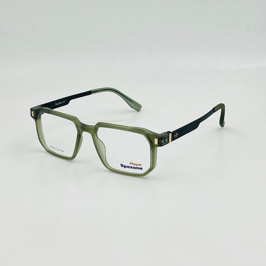 Spexone player 162003 Series: Olive Green with Transparent Lens