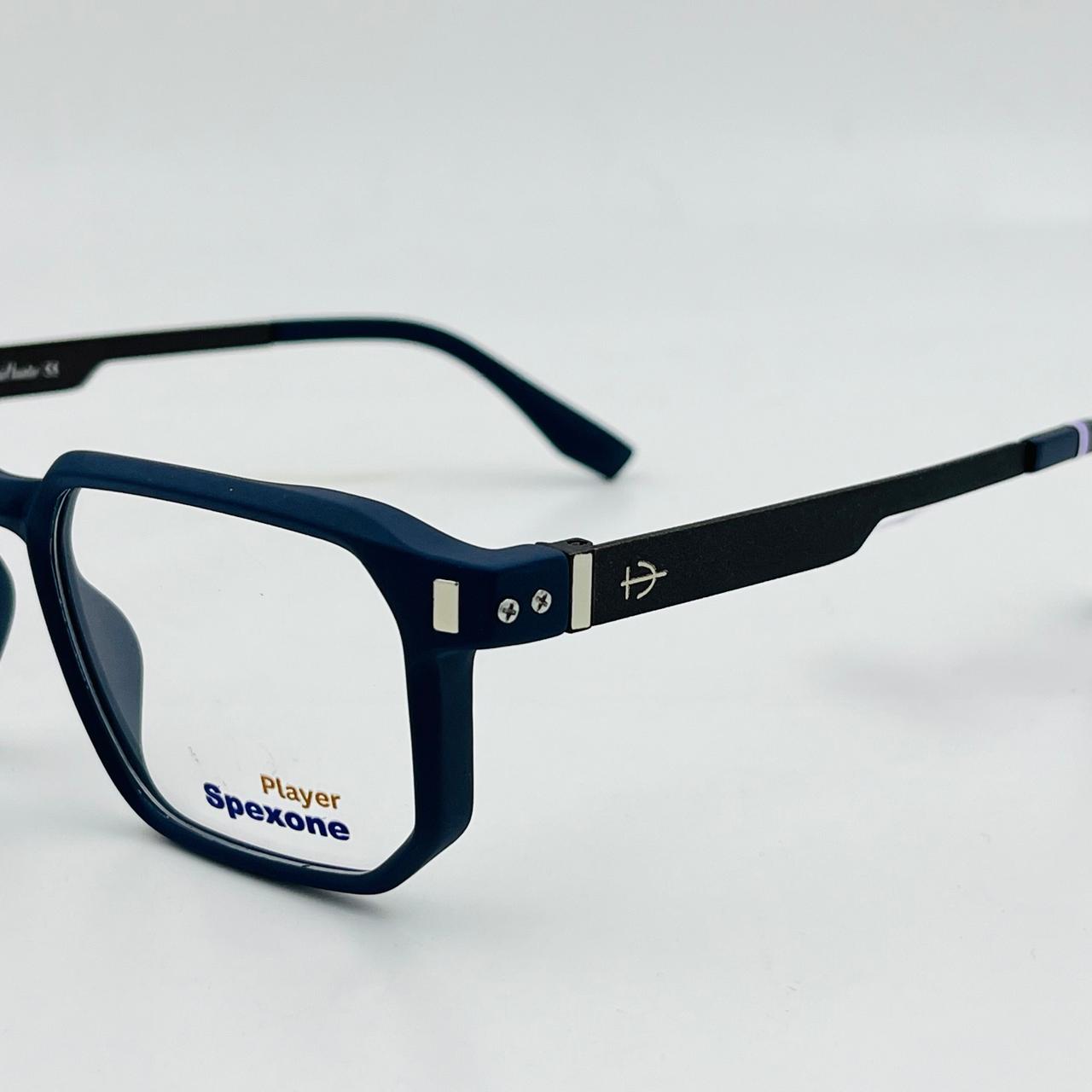 Spexone player 162003 Series: Navy Blue with Transparent Lens