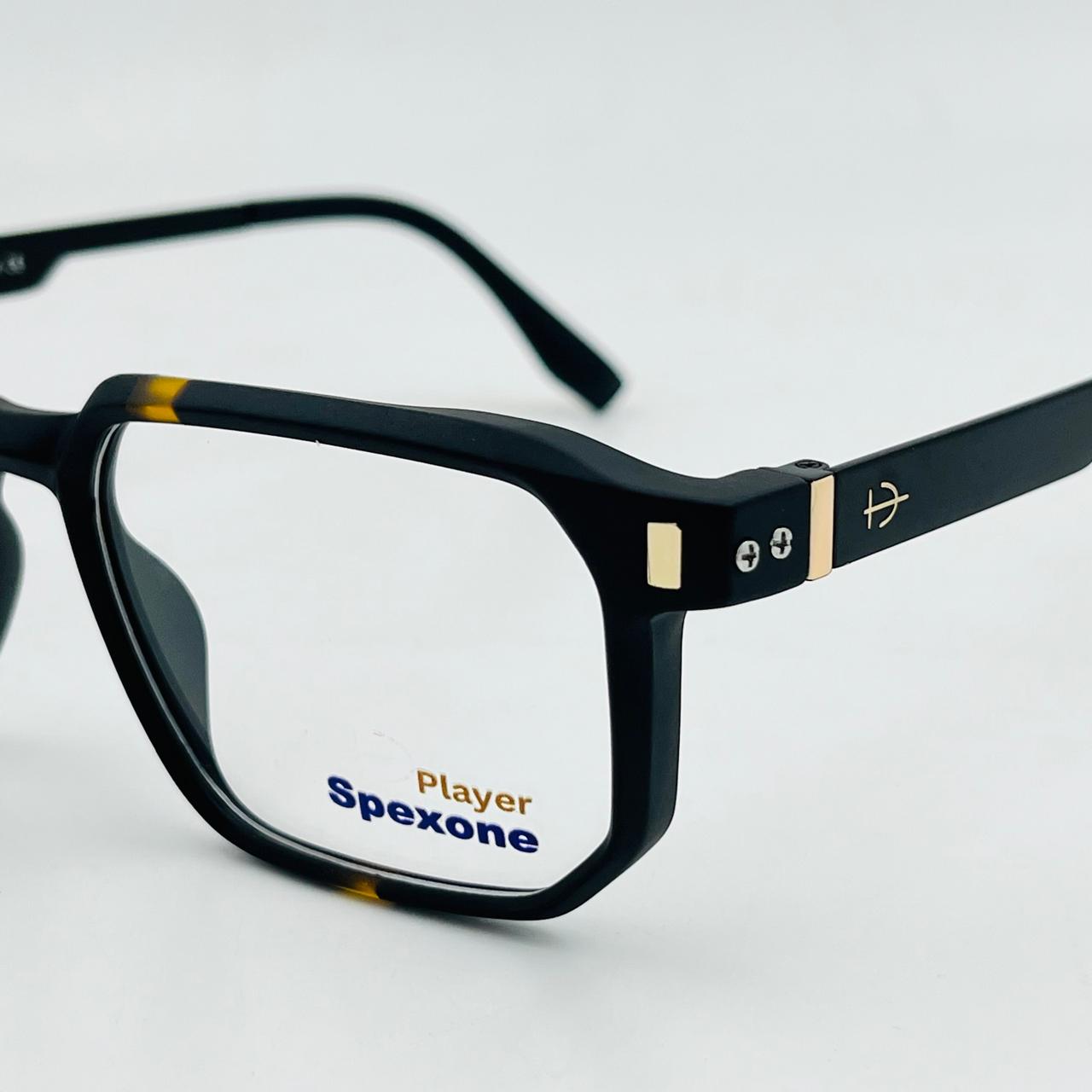 Spexone player 162003 Series: Tortoise Shell with Transparent Lens