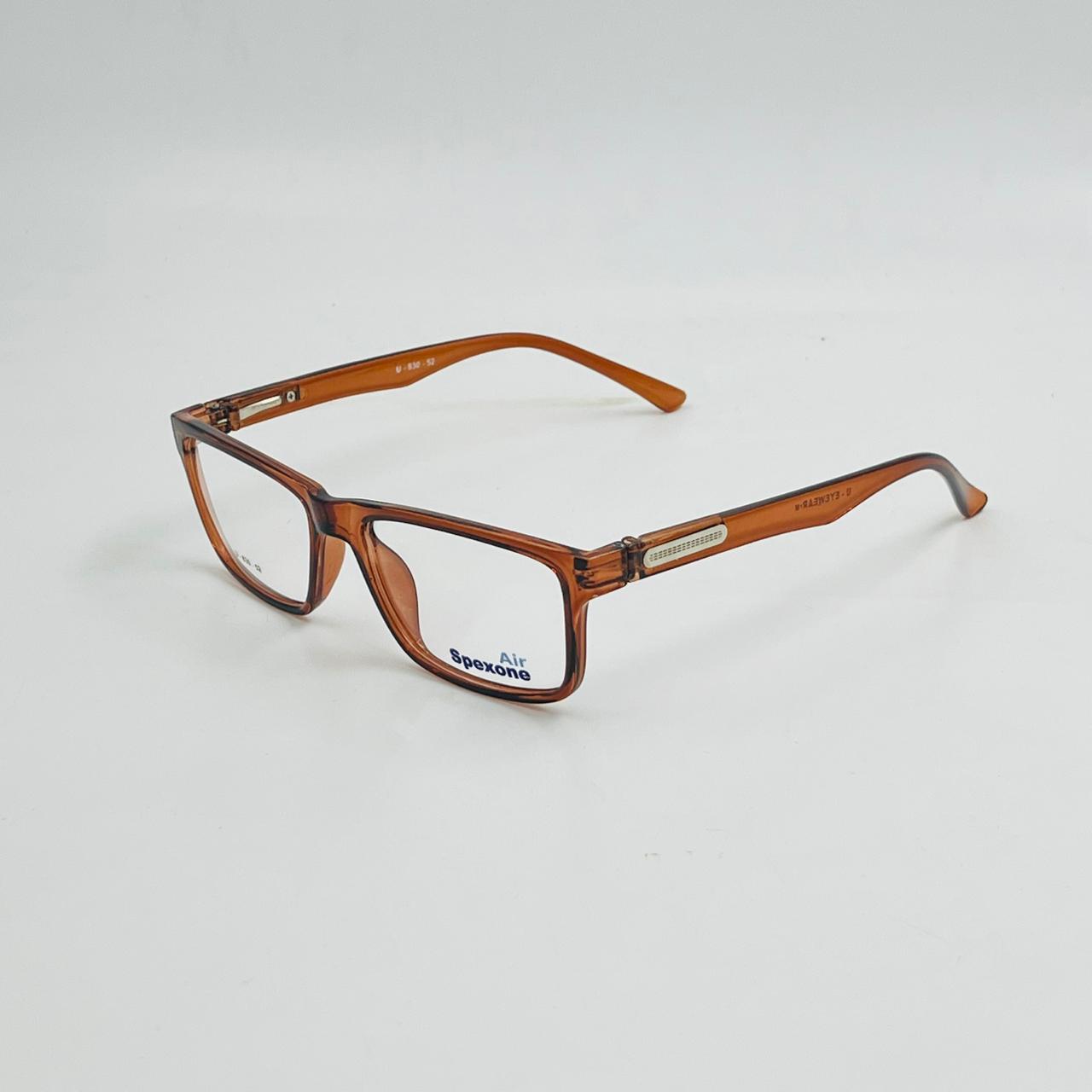 Spexone Air U-830-52 Series premium: Transulent Brown frame