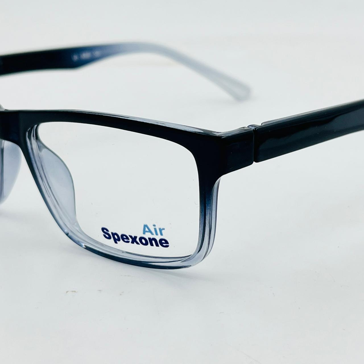 Spexone Air U-830-52 Series premium: Black & Clear frame