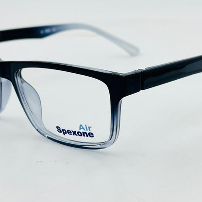 Spexone Air U-830-52 Series premium: Black & Clear frame