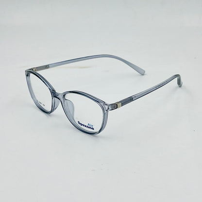 Spexone Air U-1807-50 Series premium: Crystal Grey Frame with transparent lens