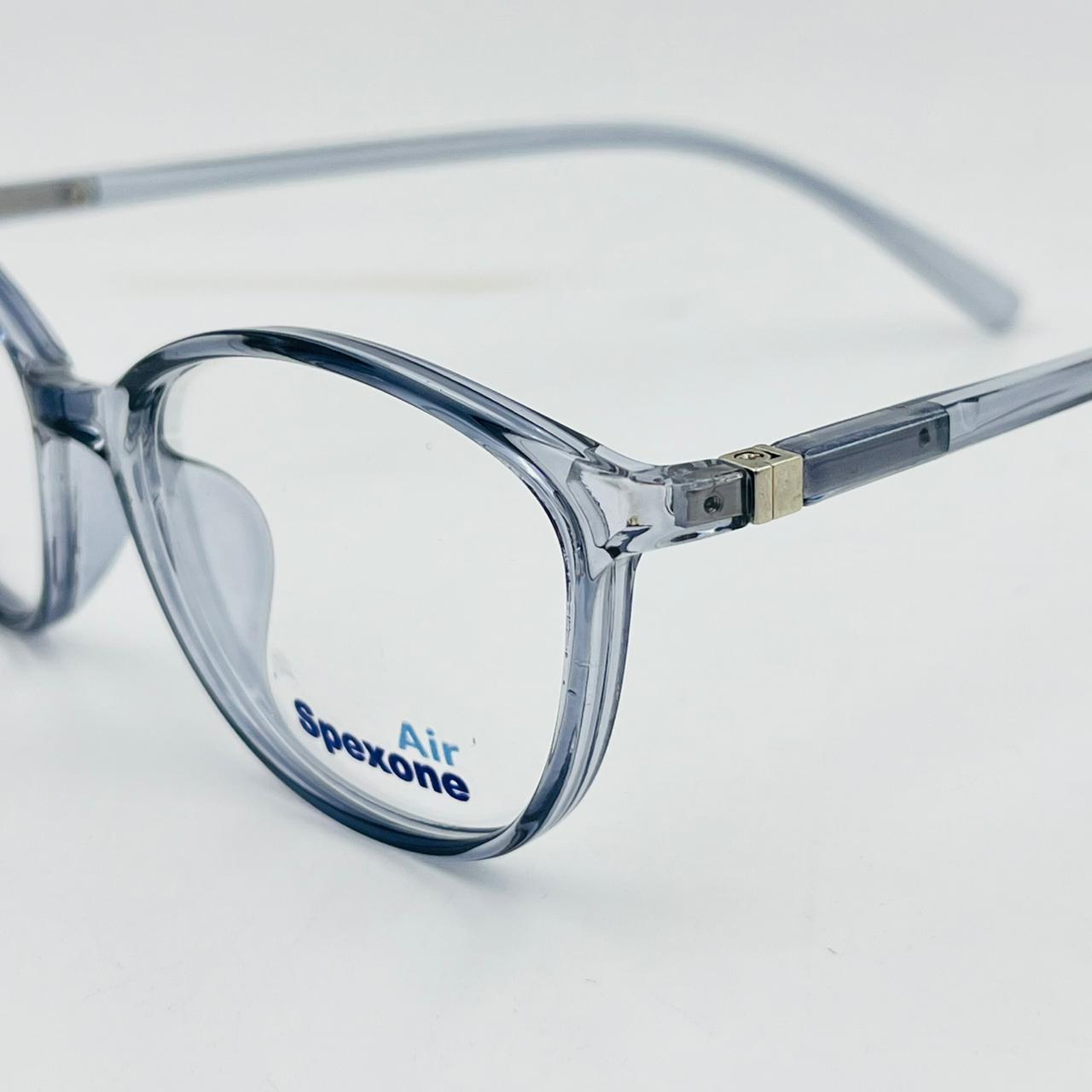 Spexone Air U-1807-50 Series premium: Crystal Grey Frame with transparent lens