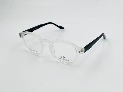 spexone daniel hunter 35184 white transparent premium eyewear