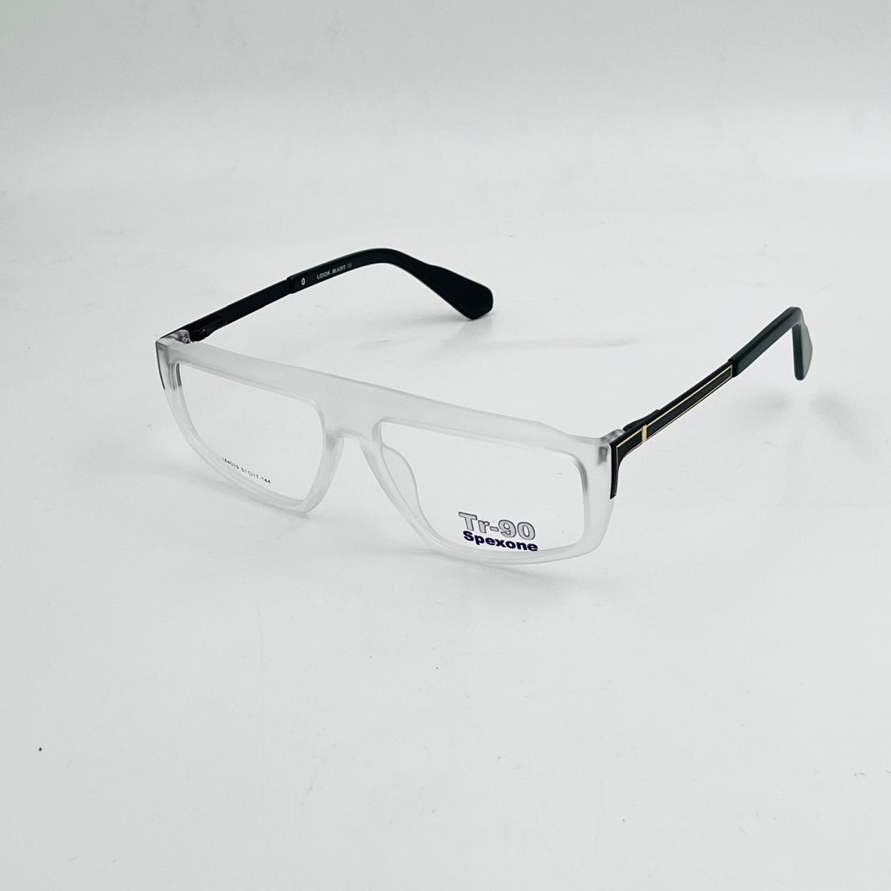 spexone tr90 144019 white transparent  premium eyewear