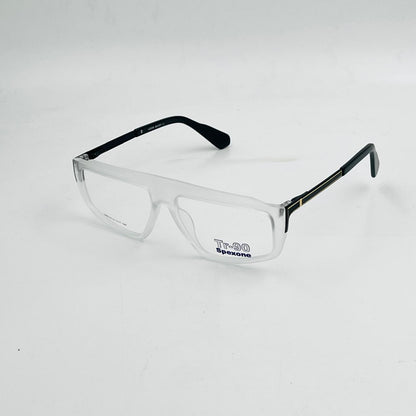 spexone tr90 144019 white transparent  premium eyewear