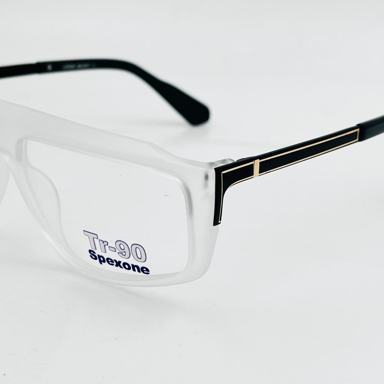 spexone tr90 144019 white transparent  premium eyewear