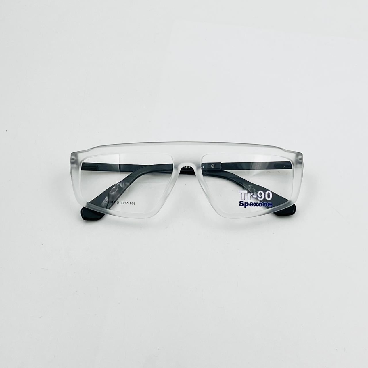 spexone tr90 144019 white transparent  premium eyewear