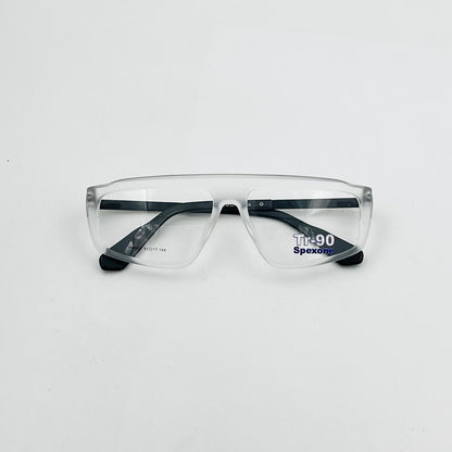 spexone tr90 144019 white transparent  premium eyewear