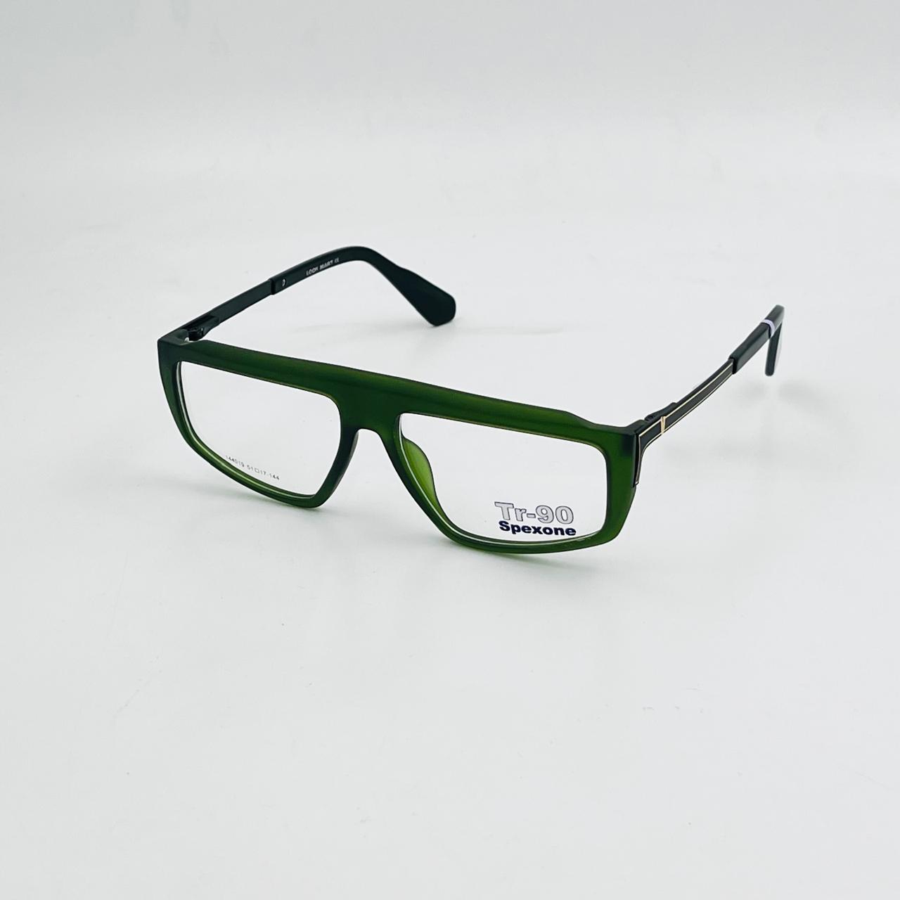 spexone tr90 144019 mate green premium eyewear