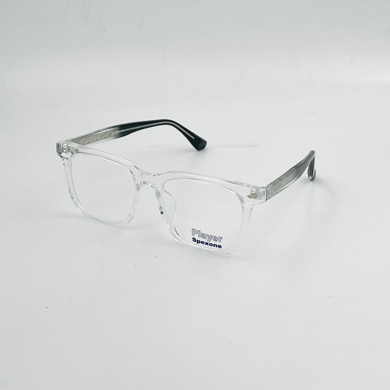 spexone player trasparent  premium eyewear