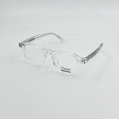 spexone player transparent premium eyewear
