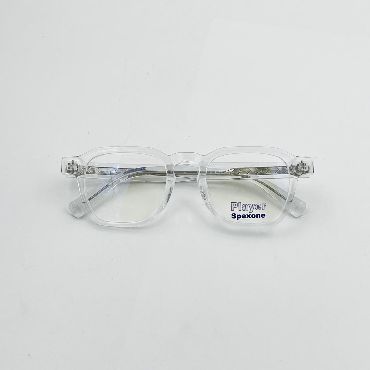spexone player transparent premium eyewear