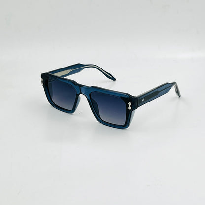 Spexone Specsmith Series: Navy Crystal Frame with Blue Gradient Lens