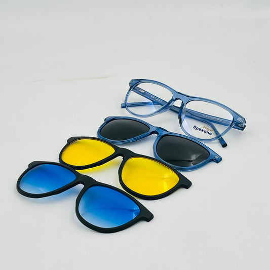 Spexone player GJCL101C6 Series premium: Cobalt Blue frame with attachments