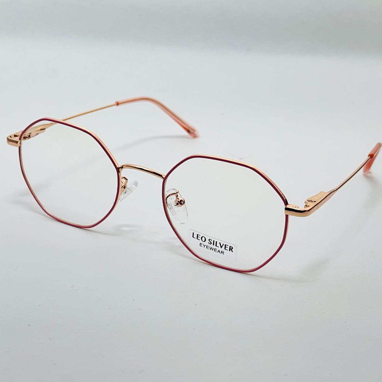 Spexone leo hexagon Rose gold premium eyewear for man and woman