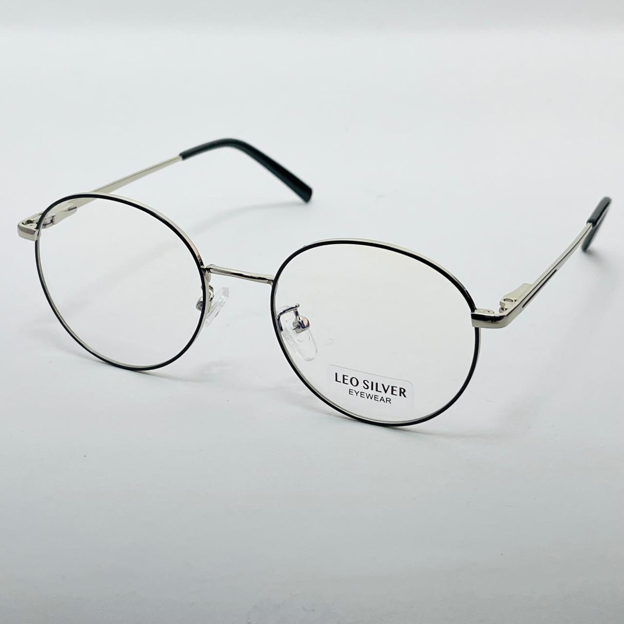 Spexone leo  round silver premium eyewear for man and woman