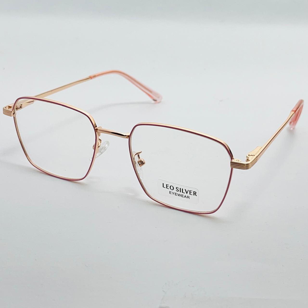 Spexone leo  geomateric pink premium eyewear for man and woman