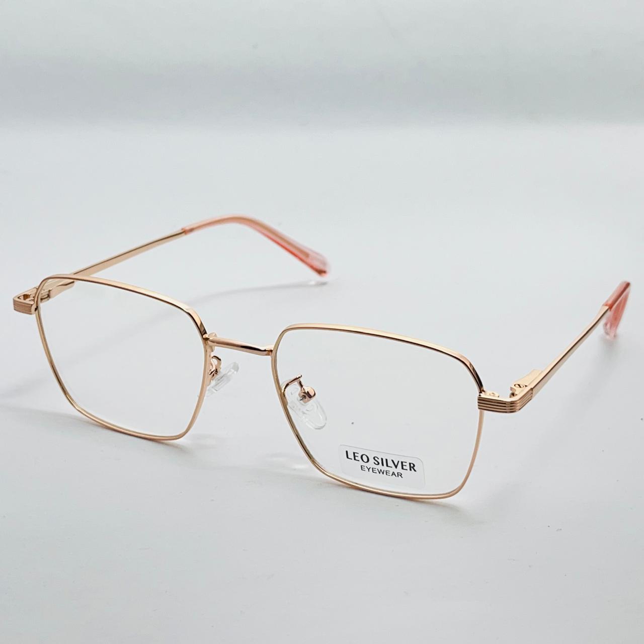 Spexone leo  geometric rose gold premium eyewear for man and woman