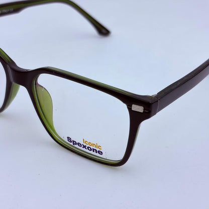 Spexone iconic series: LP82230 green premium eyewear for man and woman