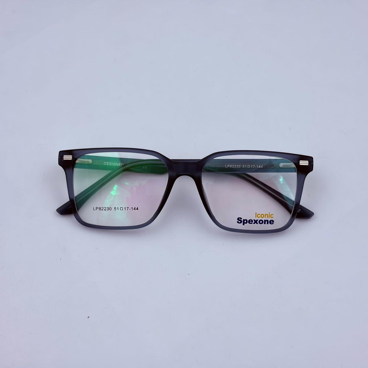 Spexone iconic series: LP82230 grey premium eyewear for man and woman
