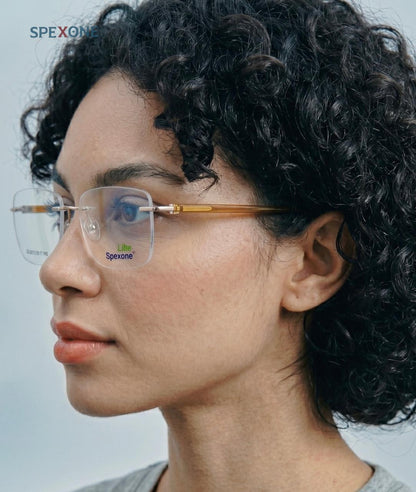 spexone lite frameless premium eyewear Series GG-602 for man and woman