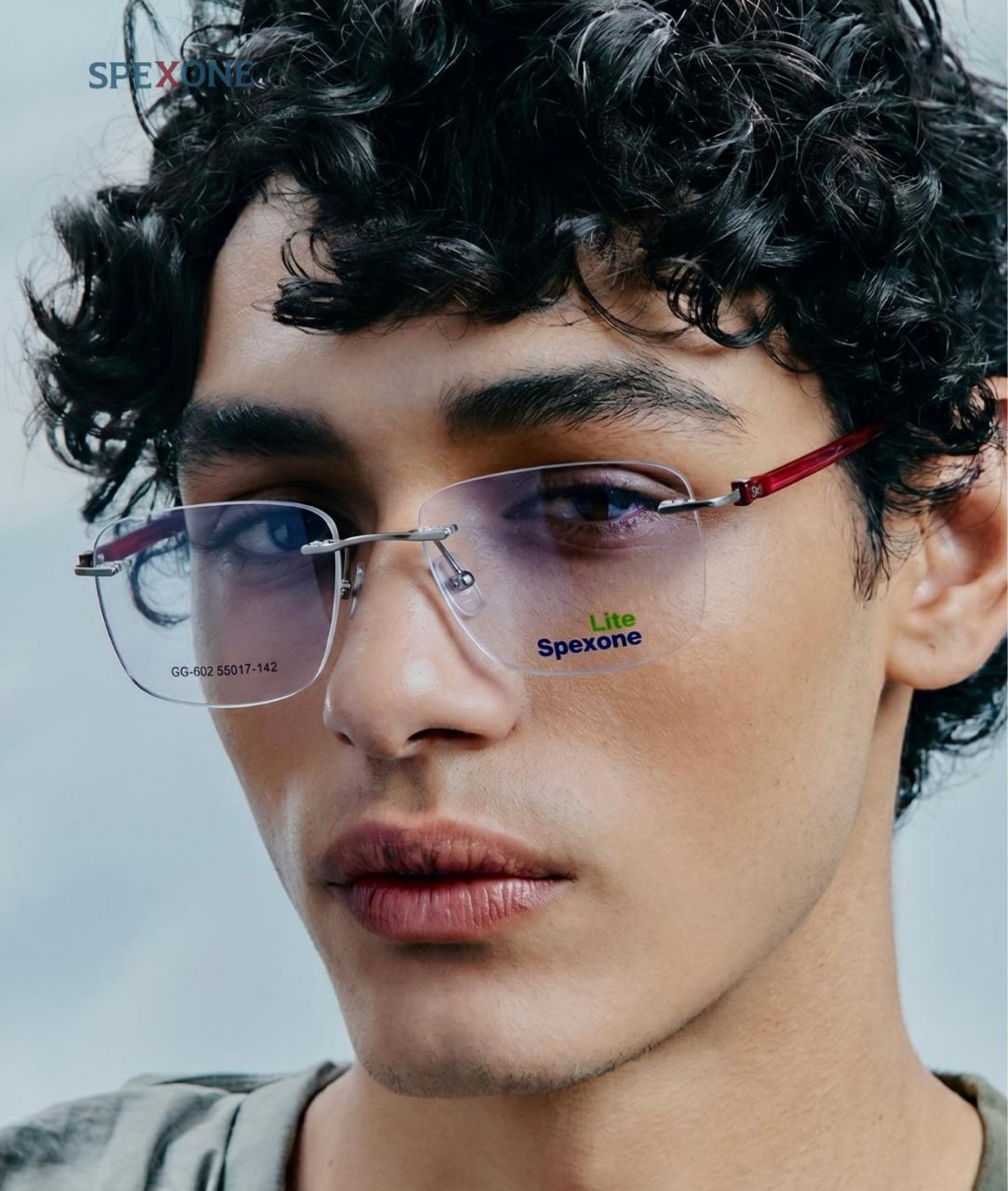 spexone lite frameless premium eyewear Series GG-602 for man and woman