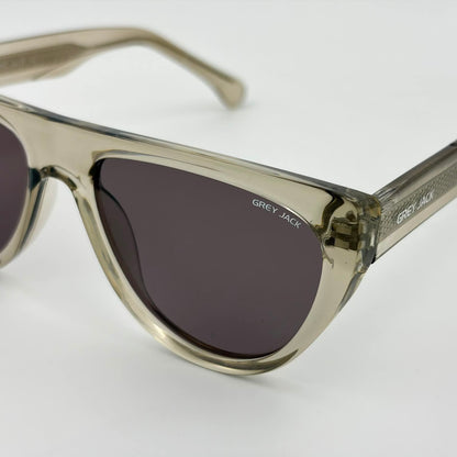 spexone  grey jack premium  clear grey sunglass   for man and woman