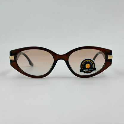 spexone  grey jack Glossy Dark Brown premium  sunglass   for  woman