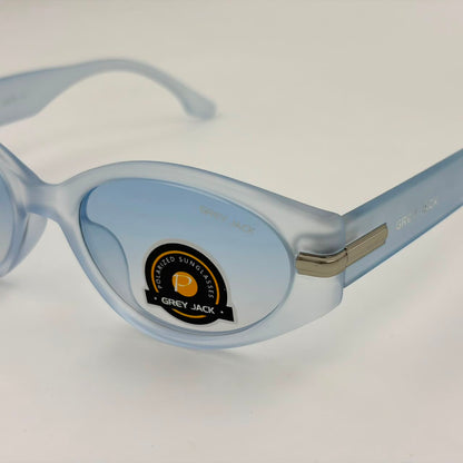 spexone  grey jack Frosted Pastel Blue premium  sunglass  for woman